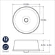 thumbnail image 3 of Bakeware Nordic Ware ProForm de aluminio gris de 10 pulgadas, 3 of 3