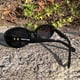 thumbnail image 5 of Lentes Sol Mujer Diseño Agatado Filtro Uv Original Charlotte Negro, 5 of 7
