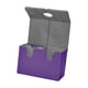 thumbnail image 3 of Caja De Baraja De Cartas Coleccionables, Caja De Almacenamiento Para Tarjetas Coleccionables, Tarjetas Deportivas TCG, Color Violeta, 3 of 3