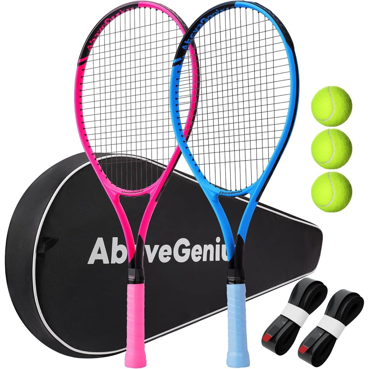 Raquetas De Tenis Abovegenius Pack 2 27 Aluminio Ligero