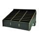 thumbnail image 1 of Caddy XICHENGSHIDAI de 24 ranuras con acabado negro de veta de madera, 1 of 7
