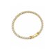 thumbnail image 1 of Pulsera Tennis Hexa Shine con Baño de Oro 18K., 1 of 4