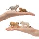 thumbnail image 4 of Set de juguetes con figuras de animales Toymany Safari 12 para niños pequeños, 4 of 9