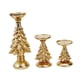 thumbnail image 1 of 3x 2024 Candelabros De Navidad Candelabros Para Sala De Estar Escritorio Año Nuevo Oro, 1 of 5