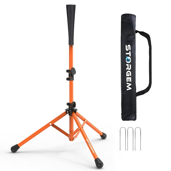 Tee de béisbol Storgem ajustable de 71 a 102 cm con trípode