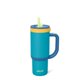 thumbnail image 1 of Vaso térmico infantil Ello Oasis de 530 mL con asa y popote retráctil, 1 of 8