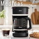 thumbnail image 4 of Cafetera de goteo Oster® de 12 tazas, programable, con filtro reutilizable, Negro, BVSTDCP121B, 4 of 11