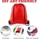thumbnail image 3 of Mochila deportiva con cordón, 10 unidades, para gimnasio, escuela, gimnasio, deportes, viajes., 3 of 6