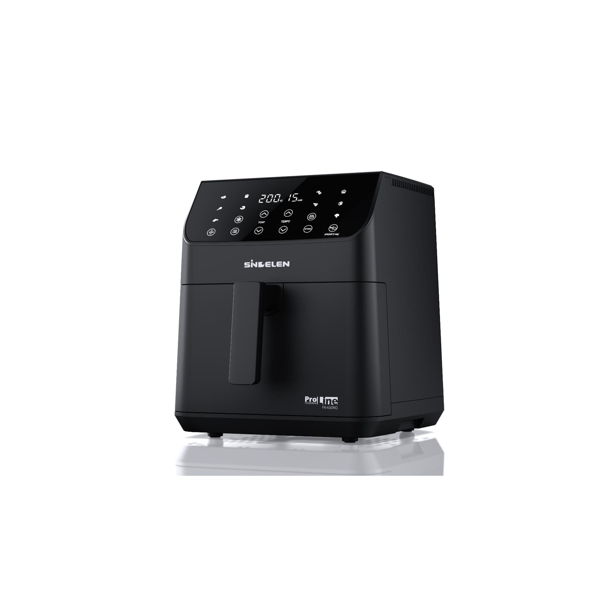 Freidora De Aire Sindelen Fa-650Ng 6.5L Digital