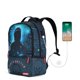 thumbnail image 2 of Mochila escolar UNIKER Hacker Theme con puerto de carga USB de 15.6 pulgadas, 2 of 8