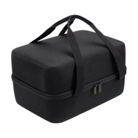 Magideal - Bolsa De Almacenamiento Para Proyector Estuche Portátil De Viaje Versátil Con Asa Con Divisores De Compartimentos Estuche Rígido De Viaje Elegante Con