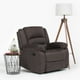 thumbnail image 2 of Berger Reclinable Moderno Martell Terciopelo Gris 98060RGR, 2 of 8
