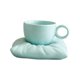 thumbnail image 4 of Taza De Café Con Asa Y Posavasos Para Decoración De Oficina En Casa, Color Azul Claro, 4 of 5