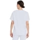 thumbnail image 5 of Scrub Top Dickies unisex con cuello en V, color blanco, 5 of 8