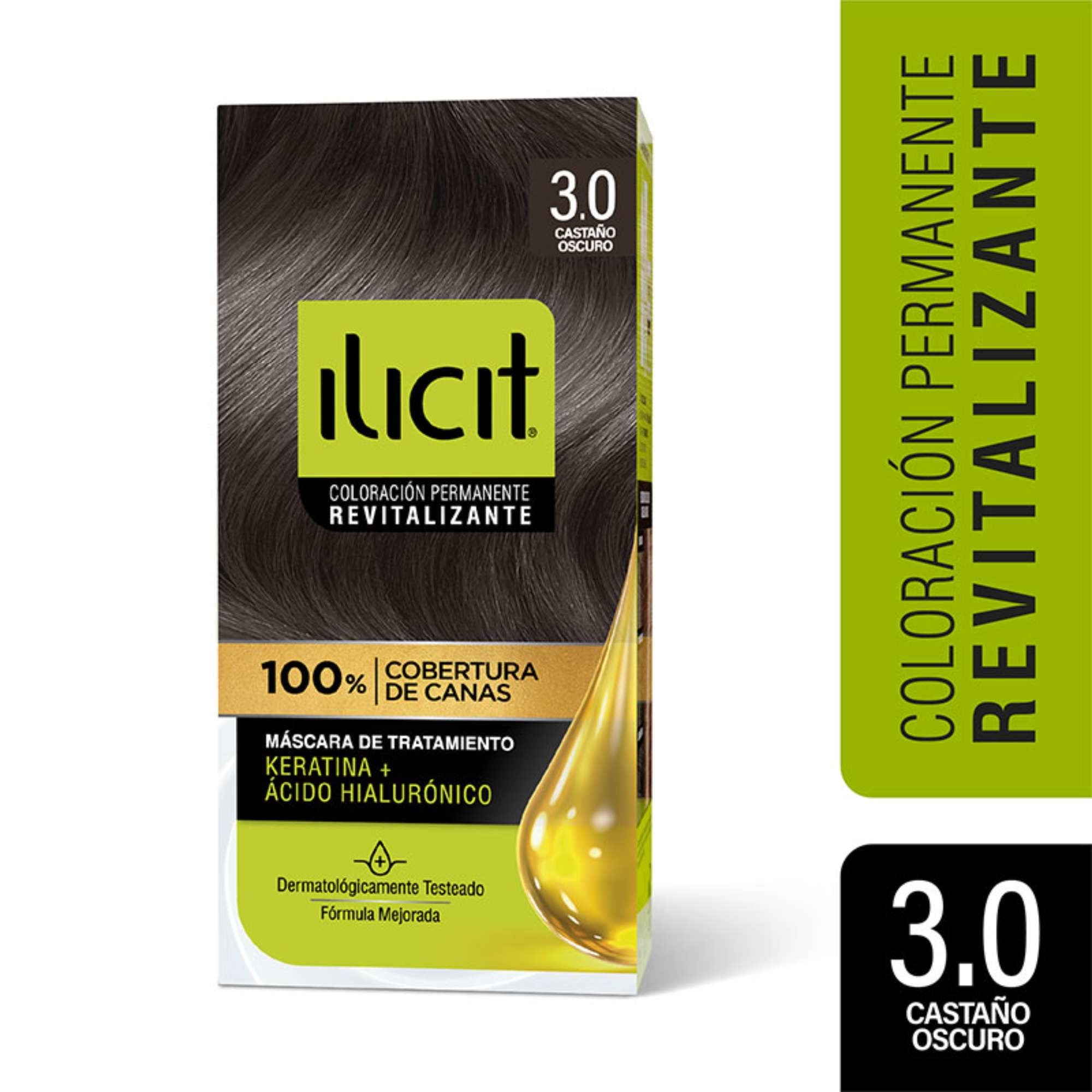 Ilicit - Coloración Cabello 3/0 Castaño Oscuro