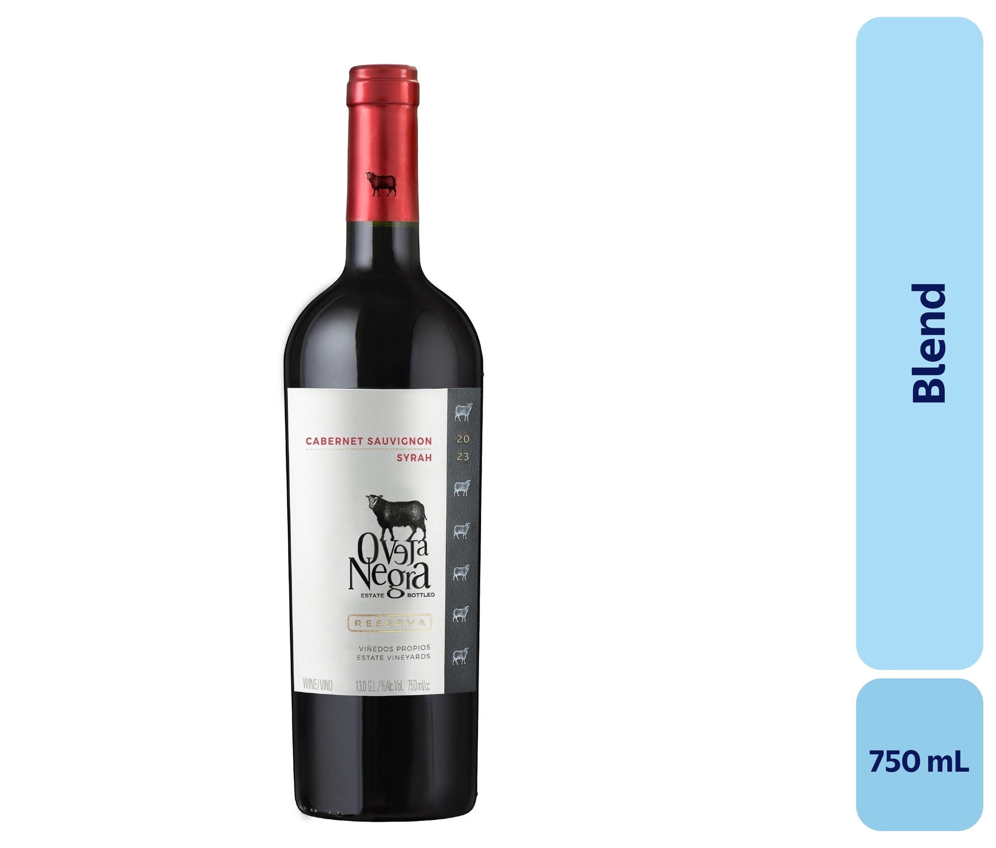 Vino Blend Botella 750 mL Oveja Negra