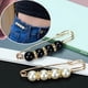 thumbnail image 2 of Women's Sweater Shawl Clips - Faux Pearl Brooch Pins for Dresses, Pants & Skirts - Safety Pin Decor, 2 of 5