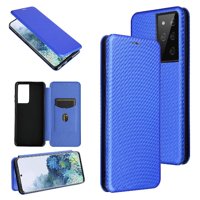 Funda Flip Para Foxdock Samsung Galaxy S21 Ultra - Funda Magnética De Negocios, Funda Protectora Delgada
