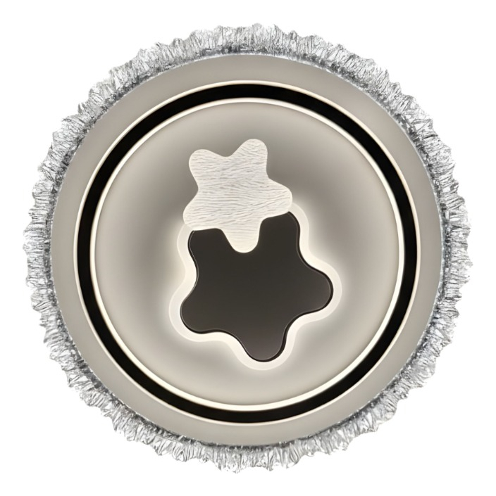 Genérico - Lámpara Led Techo Plafón Doble Contorno Decorativa Jhn