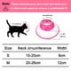 thumbnail image 5 of Collar cónico para gatos y perros, con puntos suaves, para recuperación tras cirugía, para gatos, gatitos, cachorros, perros pequeños, mascotas, suministros para mascotas, funda protectora, funda de a, 5 of 8