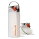 thumbnail image 1 of Botella de agua IzziBottle de silicona plegable de 600 ml, color blanco, 1 of 9