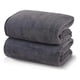 thumbnail image 1 of Set De 2 Toallas Grande De Baño Toallon 100 X 140 Cm Microfibra Negro, 1 of 9