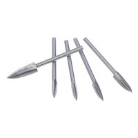 Magideal - 5 Uds Herramientas De Tallado De Accesorios De Taladro De Grabado Broca De Ajuste De Fresado Tallado Herramientas Rotativas Diy