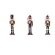 thumbnail image 1 of 3 unids cascanueces de madera solider figuras modelo títere mu?eca juguete decoración para el hogar, 1 of 4