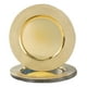 thumbnail image 2 of Set 3 Plato Dorado Decorativo Vajilla 33 Cm Redondo Jhn, 2 of 3