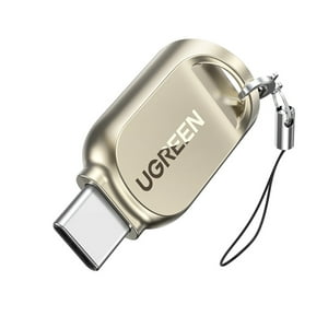 Ugreen - Lector Tarjeta Microusb/Usb-C 3.1 Golden Cm331