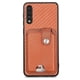 thumbnail image 2 of Funda Billetera Tejida para Samsung Galaxy A50 con Soporte y Tarjetero Marrón, 2 of 4