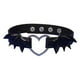 thumbnail image 5 of Gargantilla Collares Estilo Harajuku Cuero De PU Para Asistir A Conciertos Fiesta De Cosplay Negro, 5 of 5