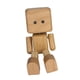 thumbnail image 2 of Adorno De Muñeca Con Pies Temblorosos Para Coche, Bonito Adorno Para Estantería De Escritorio, De Madera De Haya, Sin Tapa., 2 of 5