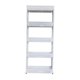 thumbnail image 3 of Carro De Almacenamiento Con Soporte Para Estante Y Carro De Cocina Deslizable Delgado De 5 Niveles, Gris, 3 of 5