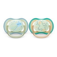 Chupete Ultra Air Night 0-6 Niño Philips Avent