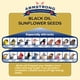 thumbnail image 3 of Alimento para pájaros Armstrong Wild Black, aceite de girasol, 11,34 kg, 3 of 6