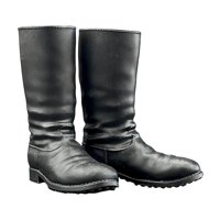 Bothyi - Zapatos De Figura A Escala 1/6, Botas Altas De Tendencia Para Cuerpo De Figura De Acción Masculina De 12""