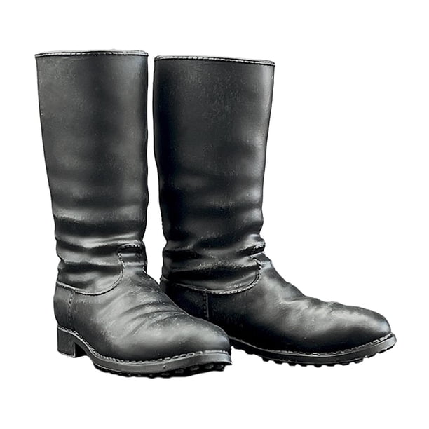 Zapatos De Figura A Escala 1/6, Botas Altas De Tendencia Para Cuerpo De Figura De Acción Masculina De 12"