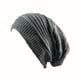 thumbnail image 2 of Striped Knitted Elastic Beanie Soft Loose Skull Cap Breathable Head Scarf Turban Chemo Hats For Women, 2 of 3