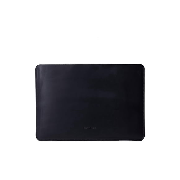 Funda para Laptop INCARNE 16" MacBook Pro de Cuero Negro