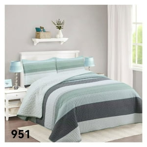 Genérico - Cubrecama Sherpa King - Verde Matiz M951