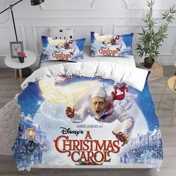 The Christmas Chrol Comforter Bedding Sets Quilt Bed Cover Duvet Cover Pillow Case 2-3 Pieces Sets Kids Adult Size
