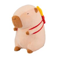 Magideal - Capibara De Peluche De Juguete, Animal Relleno De Capibara, Cómoda Novedad, Decoración Del Hogar, Muñeco De Capibara De Felpa, Regalos De Cumpleaños Papas Fritas Y L