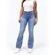 thumbnail image 1 of Jeans Mujer Flare Celeste Tiro Medio Pretina Normal, 1 of 5