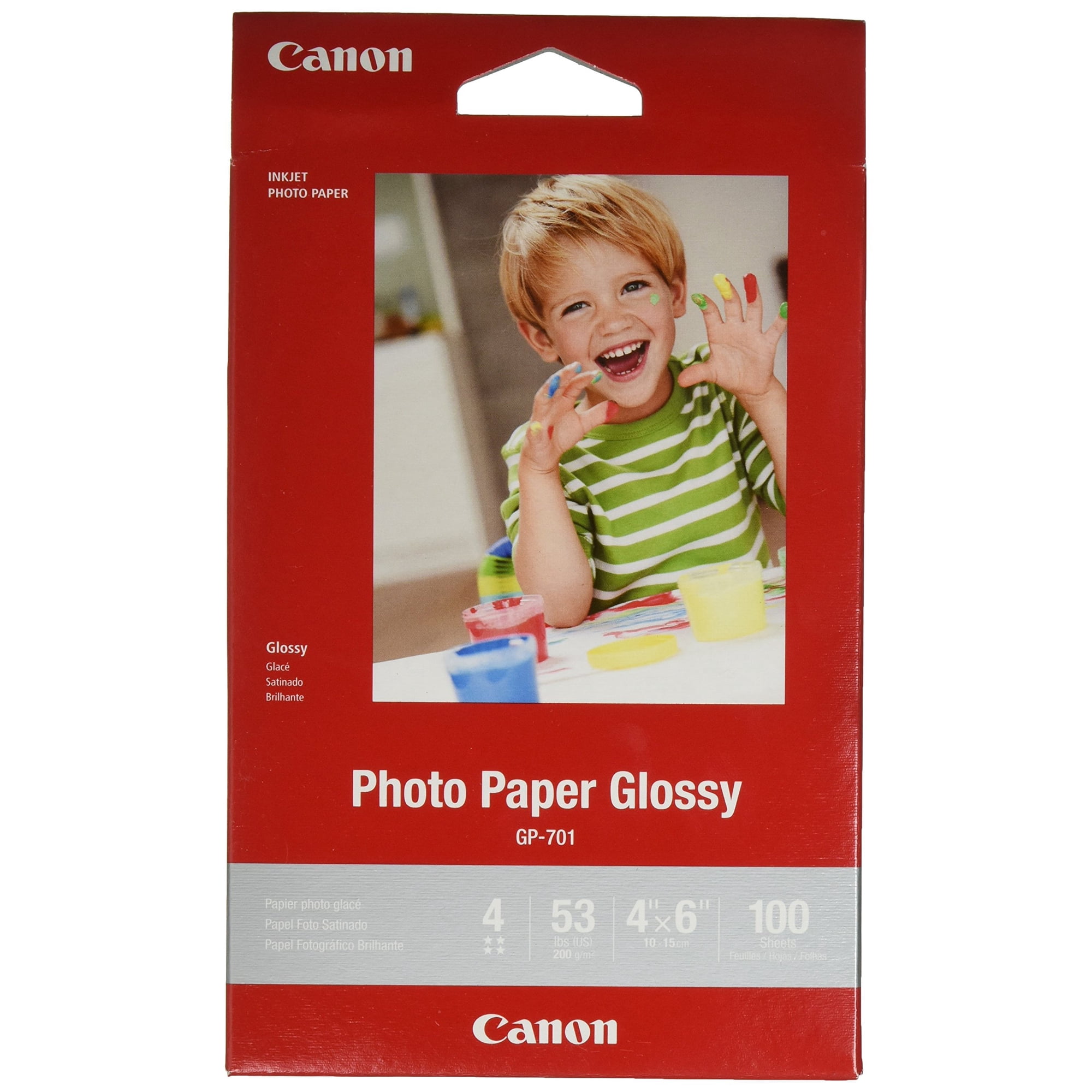 Papel Fotográfico Canon Canon Ink Glossy 4x6 100 Hojas