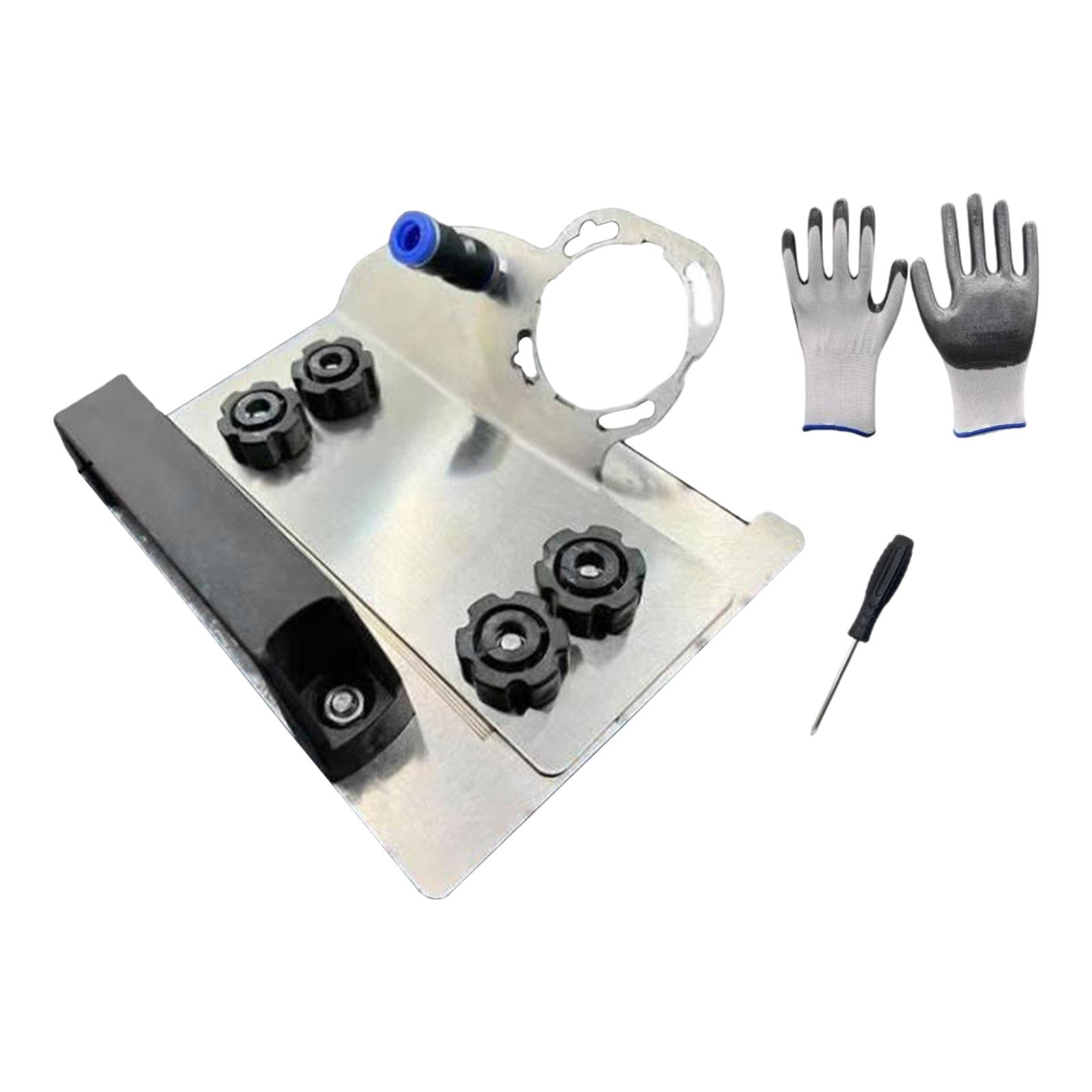 Ioensy - Soporte De Corte De Biselado De Azulejos De 45° Para Amoladora Angular Tipo 100 Resistente