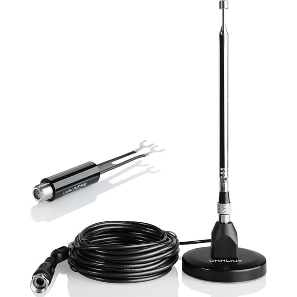 Antena FM Base Magnatica Cable 5m para Receptor Estareo