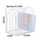thumbnail image 4 of Organizador de archivos vertical de alambre de metal dorado para escritorio, archivador, clasificador de archivos, 4 of 6