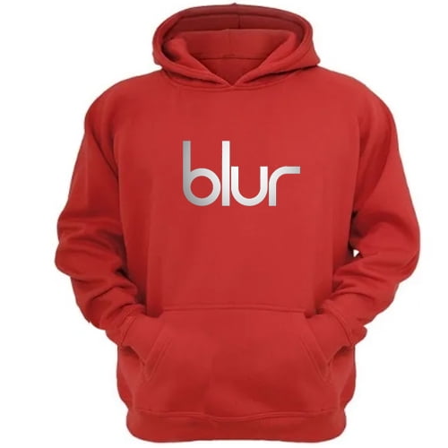 Polerón Canguro Blur Rojo Talla Xl Unisex