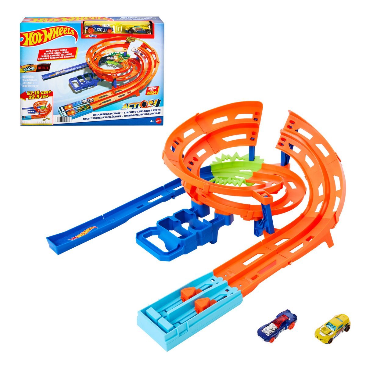 Pista De Carrera - Hot Wheels - Circuito Giro Veloz.